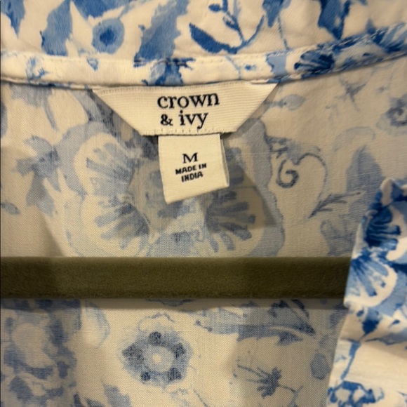 Crown & ivy Floral Blue Dress - Picture 3 of 4